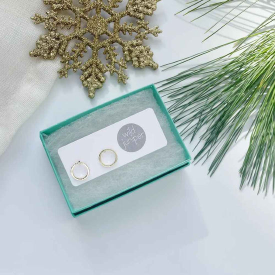 GOLD OPEN CIRCLE