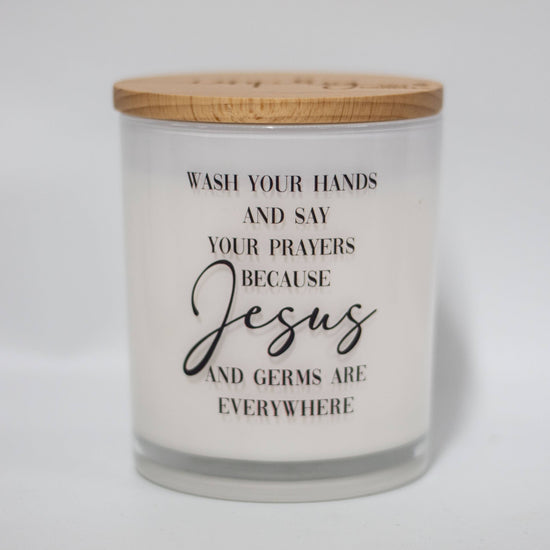 JESUS & GERMS SOY CANDLE