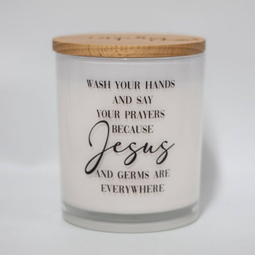 JESUS & GERMS SOY CANDLE