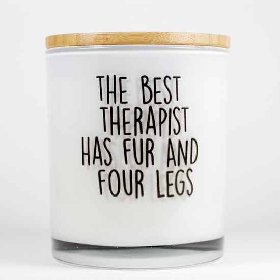 THE BEST THERAPIST PET CANDLE