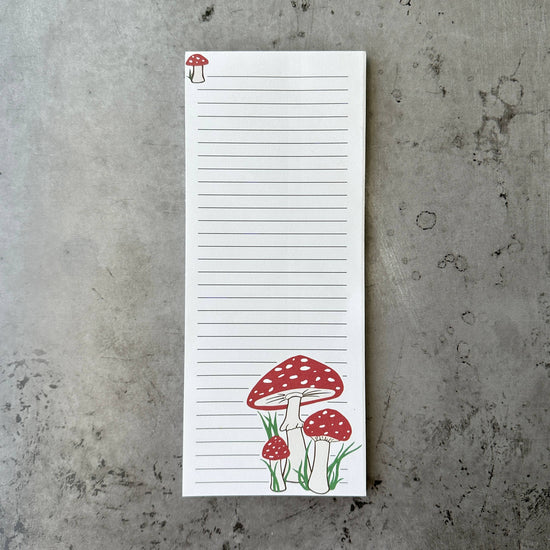 MUSHROOM NOTEPAD
