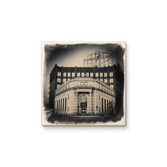 AKRON GOODYEAR COASTER