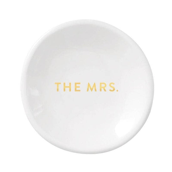 THE MRS RING DISH & EARRINGS