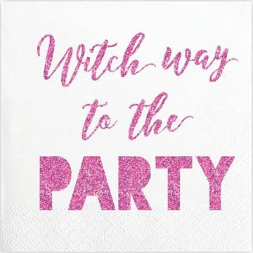 WITCH WAY PARTY NAPKINS